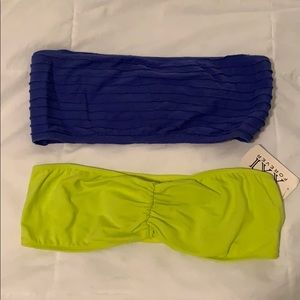 2 Pack Bandeau Bras - Size M